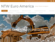 Tablet Screenshot of ntweuroamerica.com